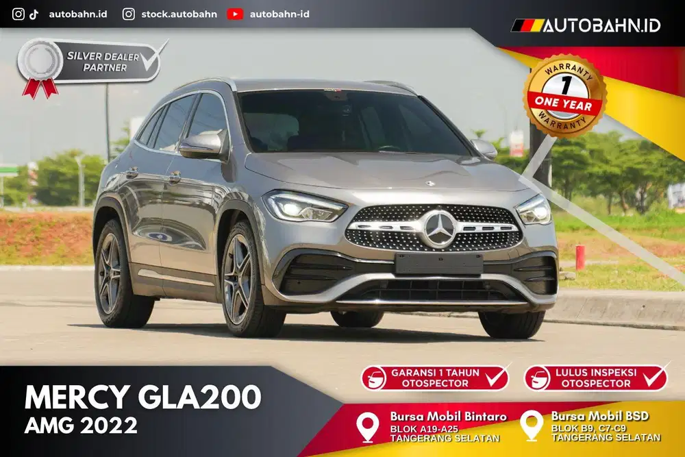 Canggih Promax! Mercedes Benz GLA200 AMG 2022 x1 c200 320i cla200