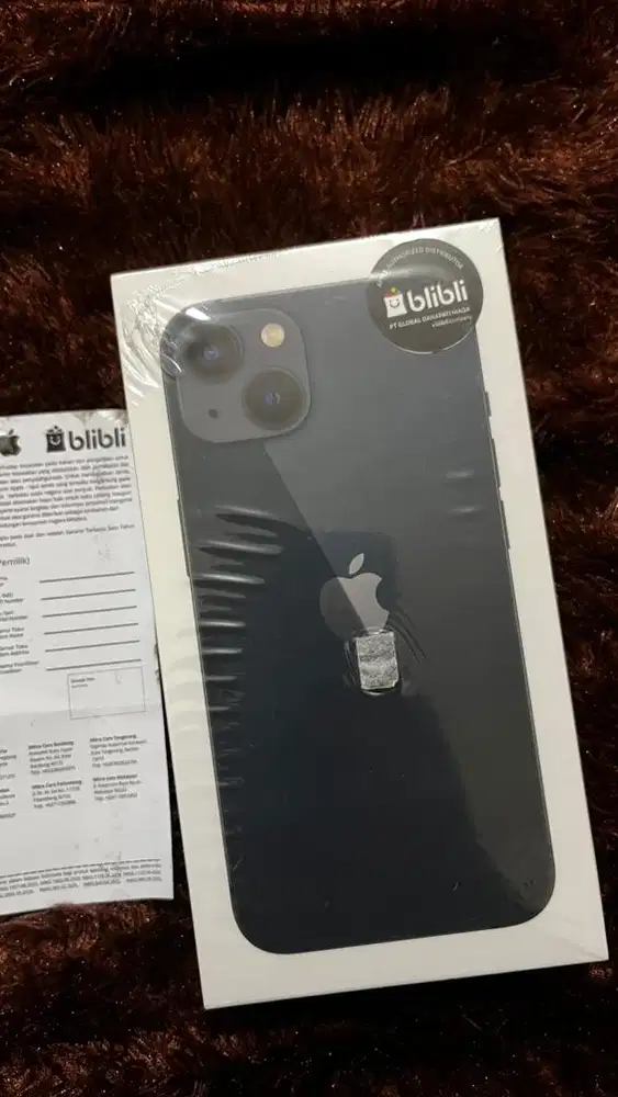 iphone 13 128gb midnight new segel