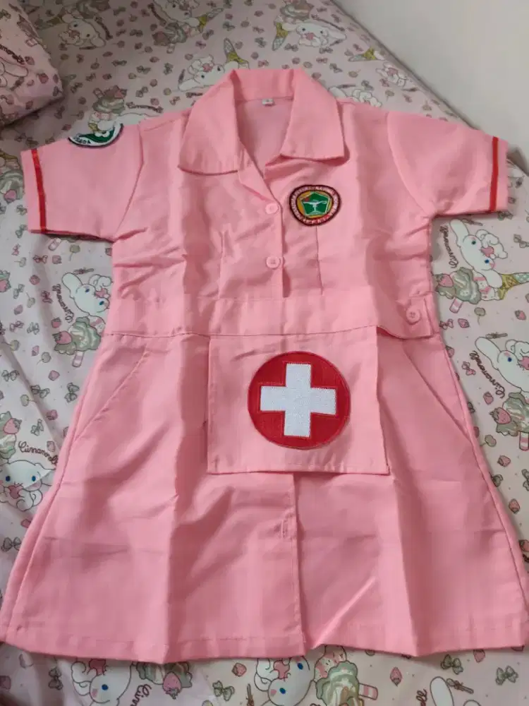 Baju Profesi Anak / Baju cita cita anak/ kostum anak Perawat