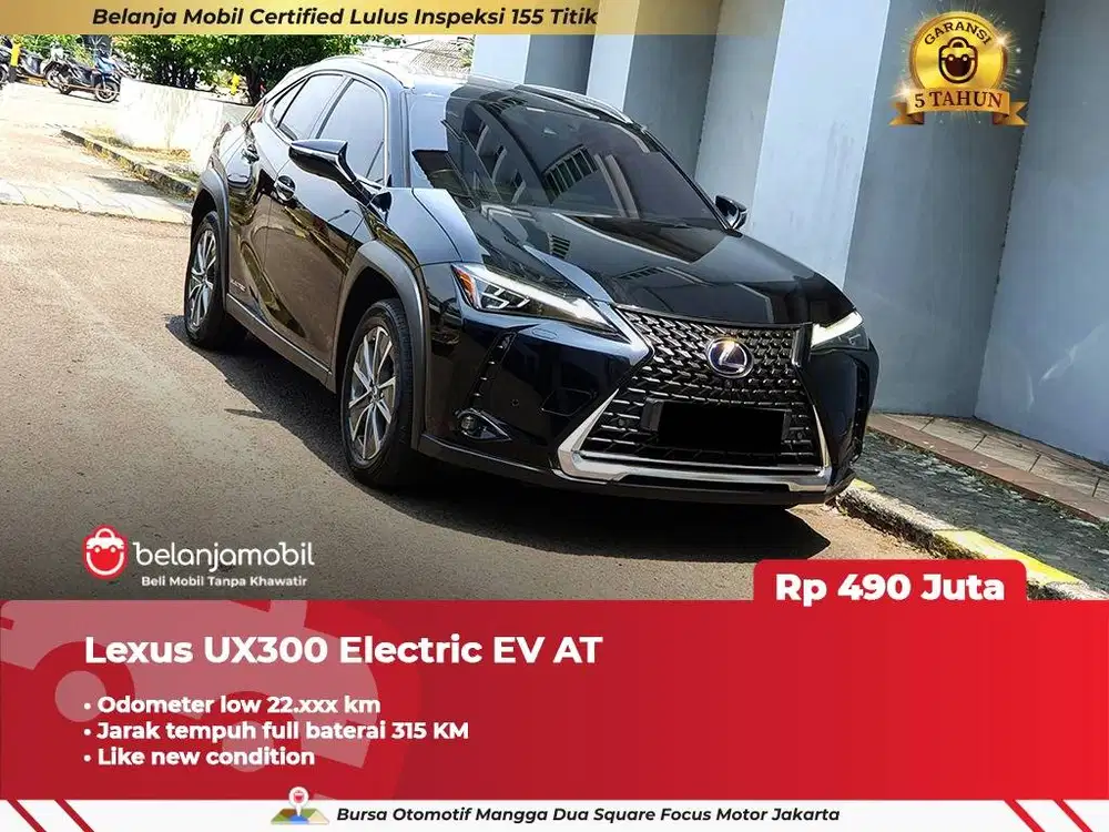 [ LOW KM 22RB ] Lexus UX300 UX 300 Electric EV AT 2022/2023