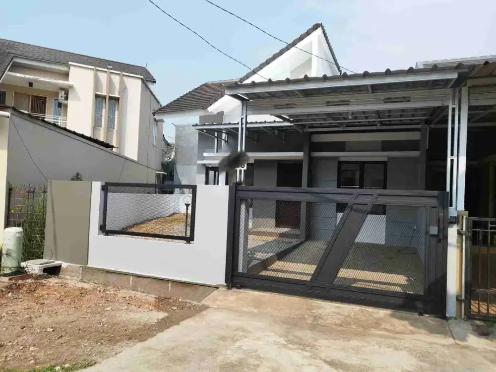 Disewakan rumah minimalis 1 lantai luas siap huni di harvest city