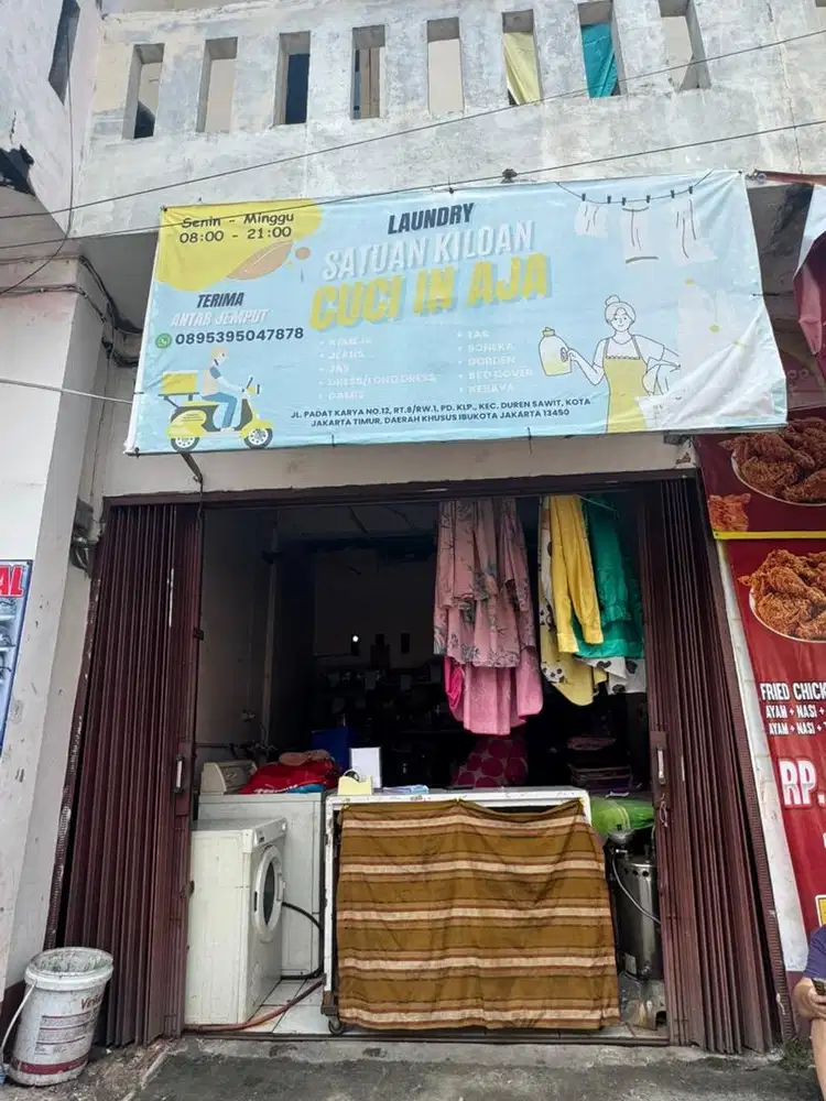 Takeover Jual Laundry Jakarta Timur