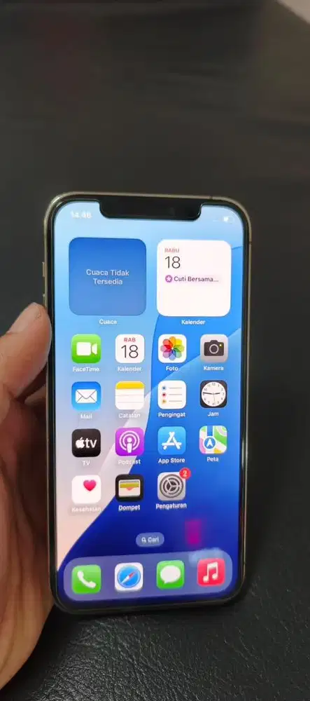 12pro 128gb ex inter bh 100 gantian . Faceid truetoon on