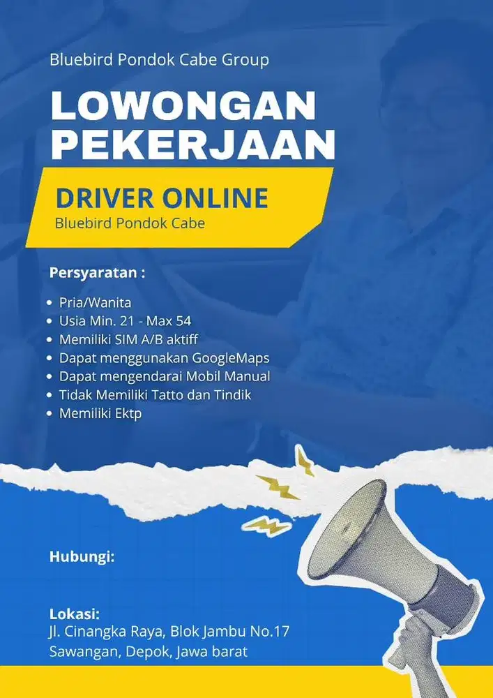 lowongan driver