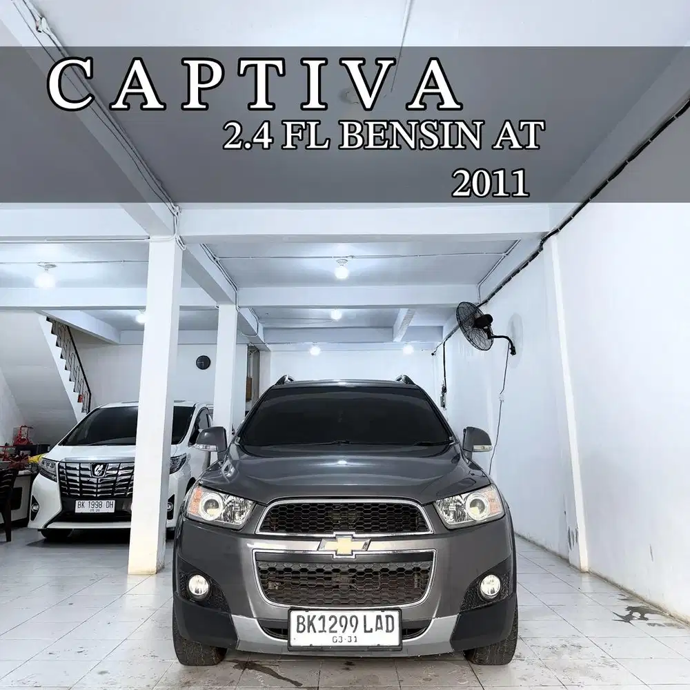 [DP 31JT‼️] CAPTIVA 2.4 FL BENSIN AT 2011 pmk 2012