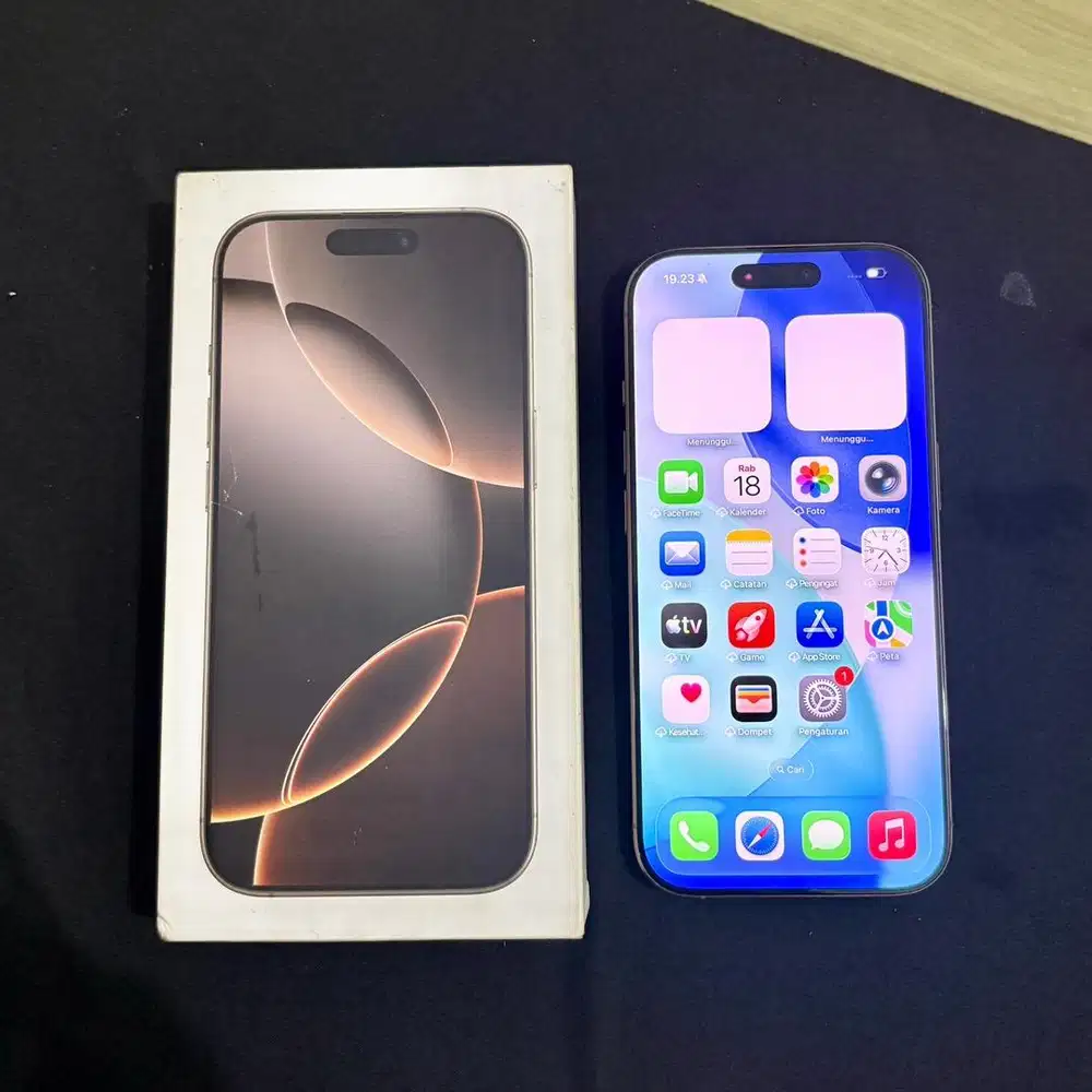 Iphone 16 Pro 256GB Inter Resmi Beacukai (Setara iBox)
