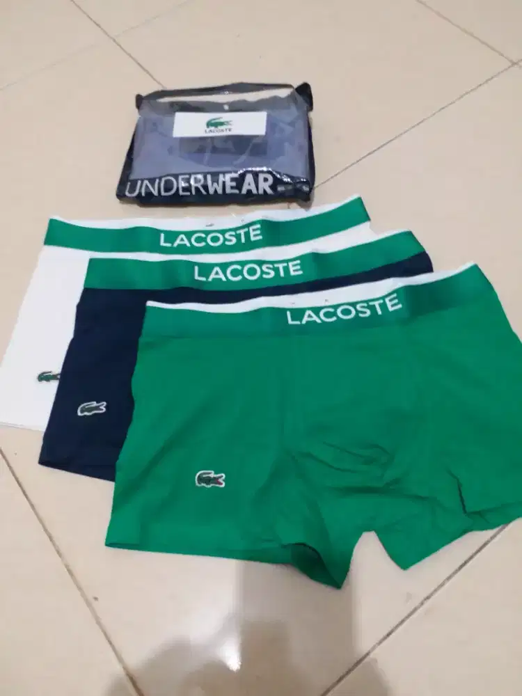 Underware Lacoste Original Size XL, Baru Fulltag