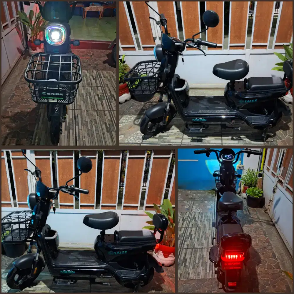 Preloved Sepeda Listrik Saige Ego Plus