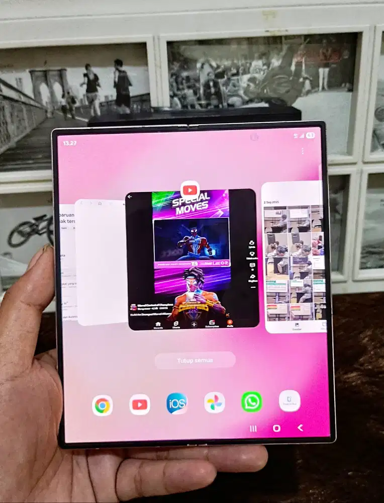 Samsung Z Fold 6 mulus pemakaian cewek