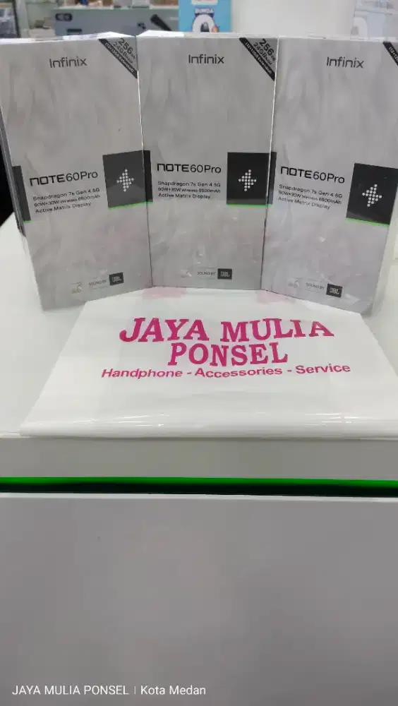 INFINIX NOTE 60 PRO 12+12 / 256 ( SNAPDRAGON 7S GEN 4 )