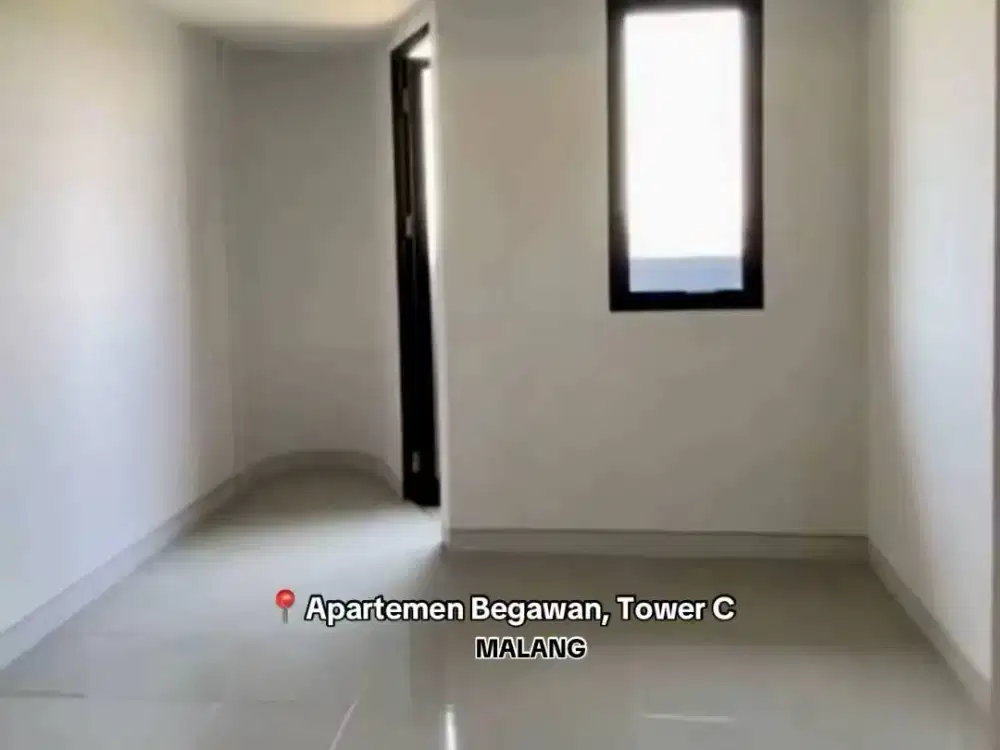 Unit Apartment Type Studio Baru Gress Di Apartemen Begawan Tlogomas Kota Malang