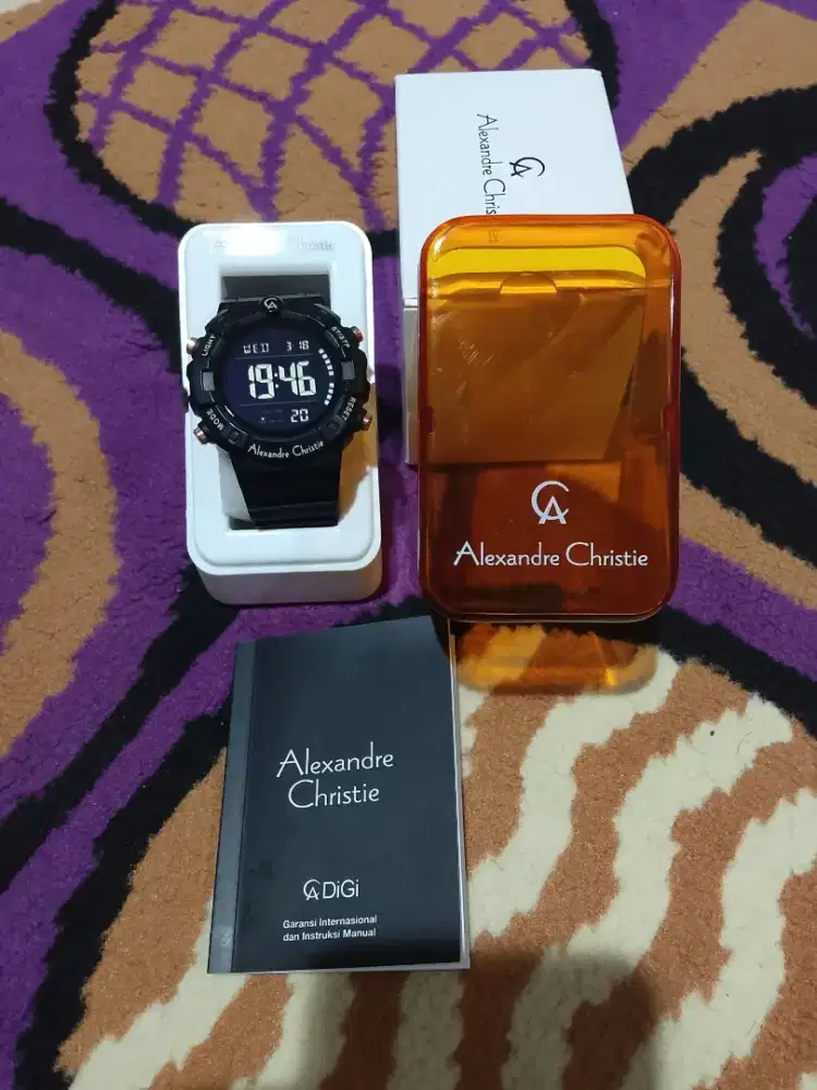 Jam Tangan Alexandre Christie AC 9388 Digi watch like new