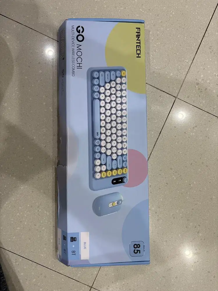 Fantech - GO MOCHI (Multi-device Wireless Combo) - BLUE