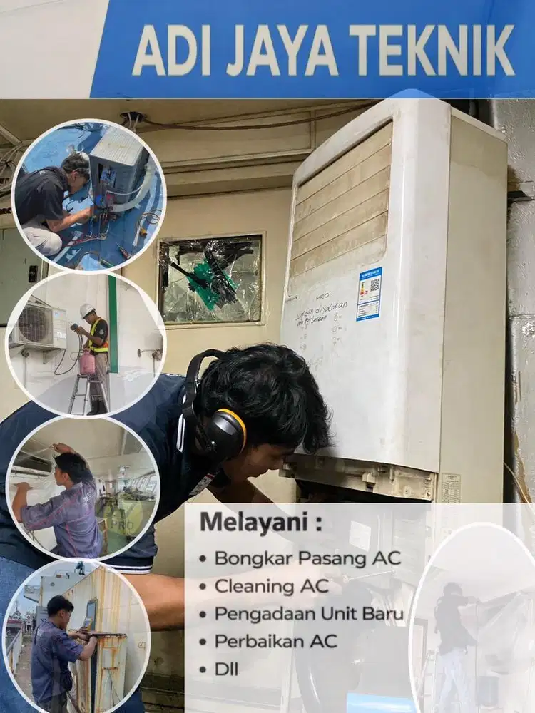 Service ac dan penjualan unit ac baru all brand