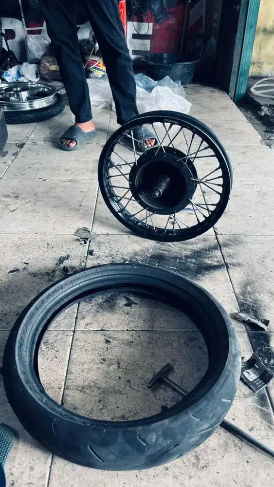 Jual velg aloy vario ring 14 depan belakang