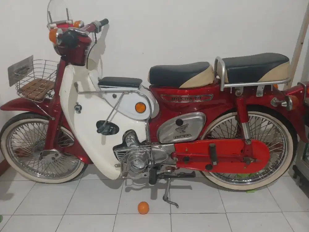 Honda c70 th 1981 orisinil 3speed