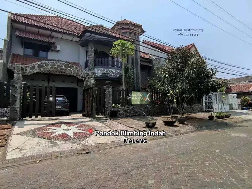 Rumah Siap Huni Di Perumahan Pondok Blimbing Indah Araya Malang