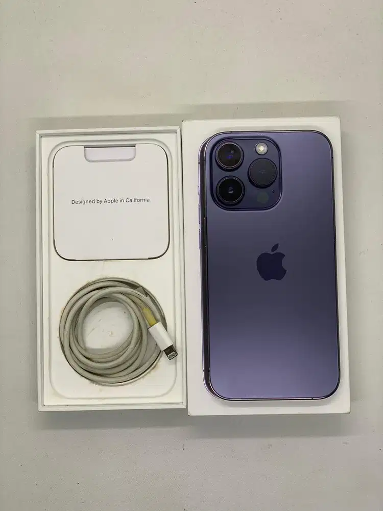 iPhone 14 Pro 128GB Resmi ex iBox Deep Purple