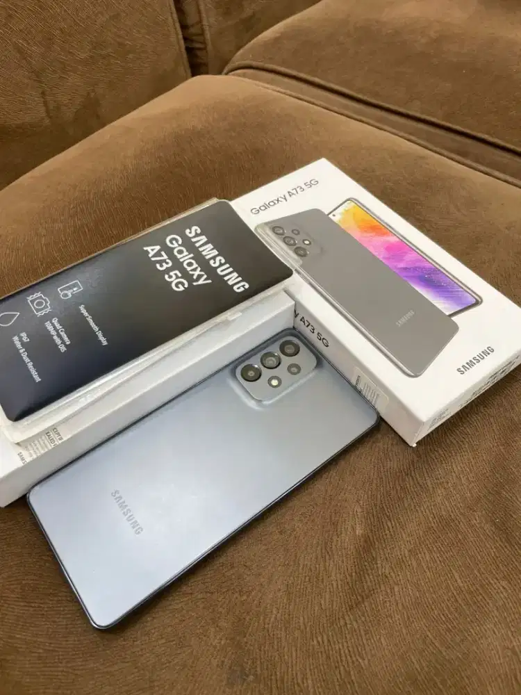 Samsung Galaxy A73 5G 8/256 Fullset Mulus Resmi Sein