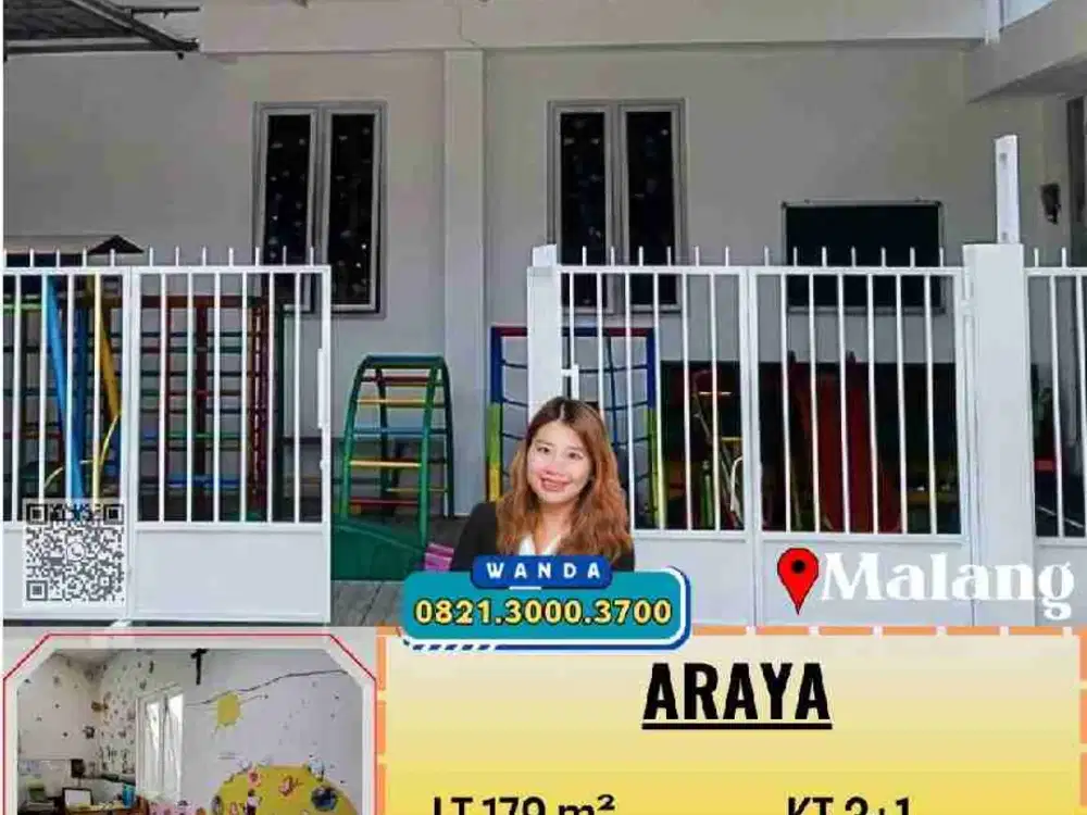 DIJUAL CEPAT ! RUMAH ARAYA MALANG KOTA SIAP HUNI