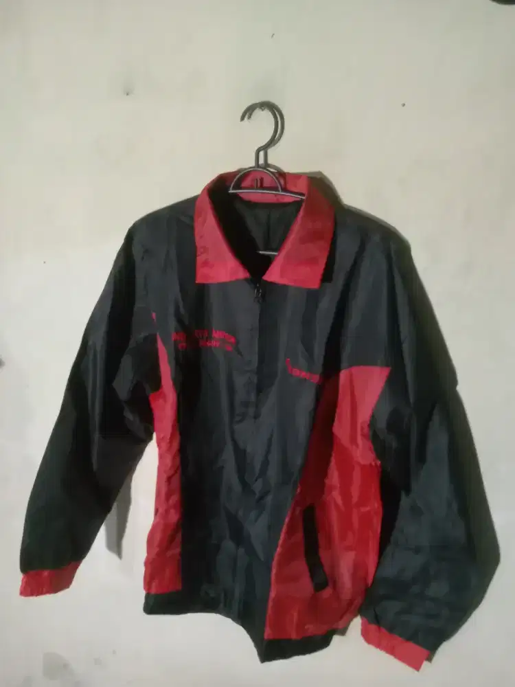 Jual jaket bahan parasut bagus buat naik motor size M