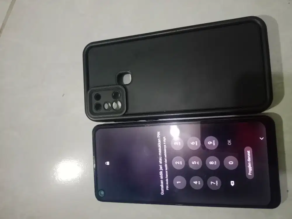 Di jual hp Samsung a21 normal