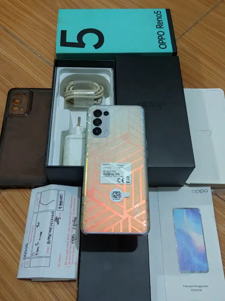 Oppo Reno 5 8+8/128 Fullset Ori