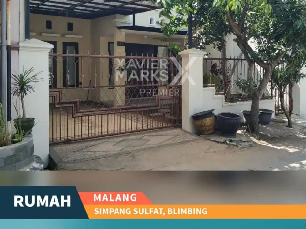 Rumah Siap Huni Kondisi Baik Di Simpang Sulfat, Pandanwangi Blimbing Malang