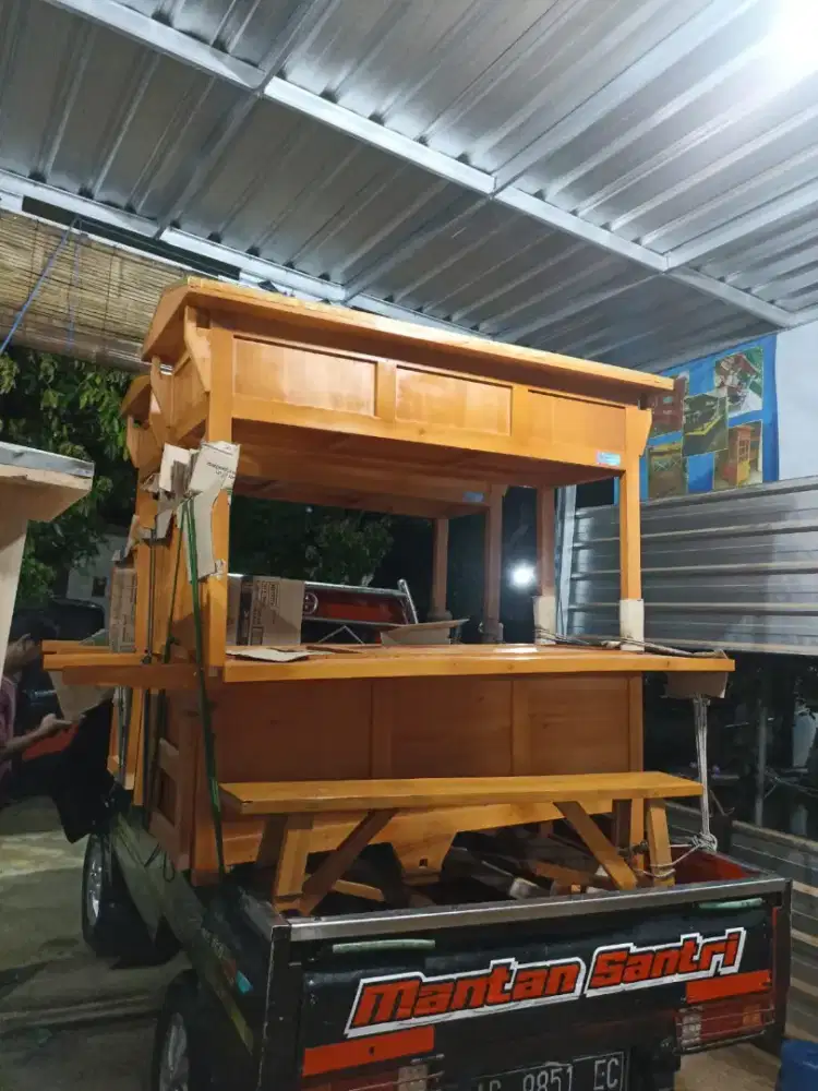 Jual Gerobak Angkringan, Bakso, Mie Ayam, Bubur, Sate, Soto, Pecel dll
