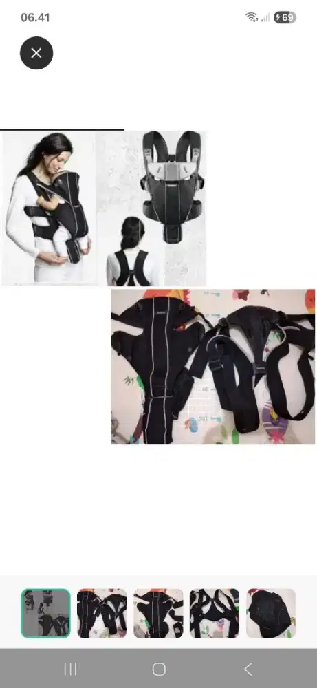 Gendongan bayi merk Babybjorn