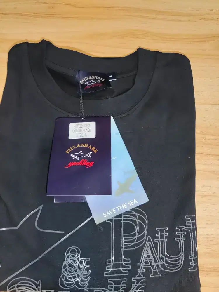 T-shirt oversize Paul & Shark size L Black Label