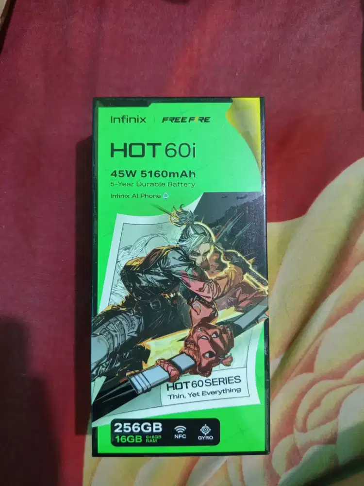 Infinix hot 60i 8+8/256