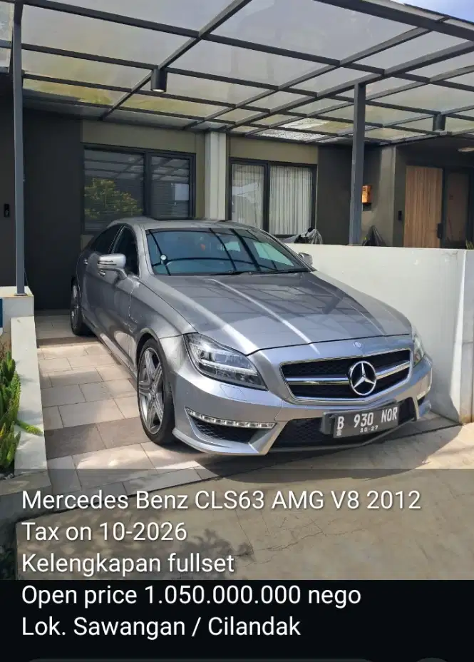 Mercedes-Benz CLS63 AMG 2012 Bensin