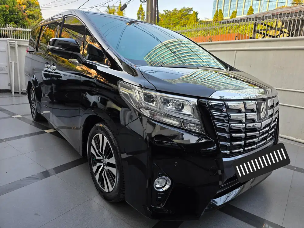 Toyota Alphard 2016 Bensin
