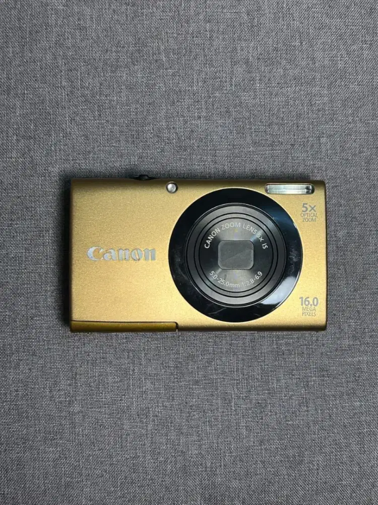 Digicam Kamera Canon A3400 Gold