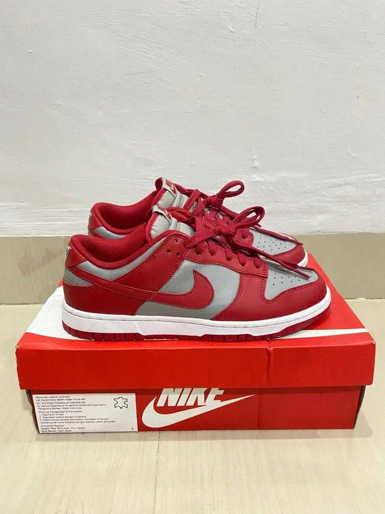 Nike Dunk UNLV Red Grey Original