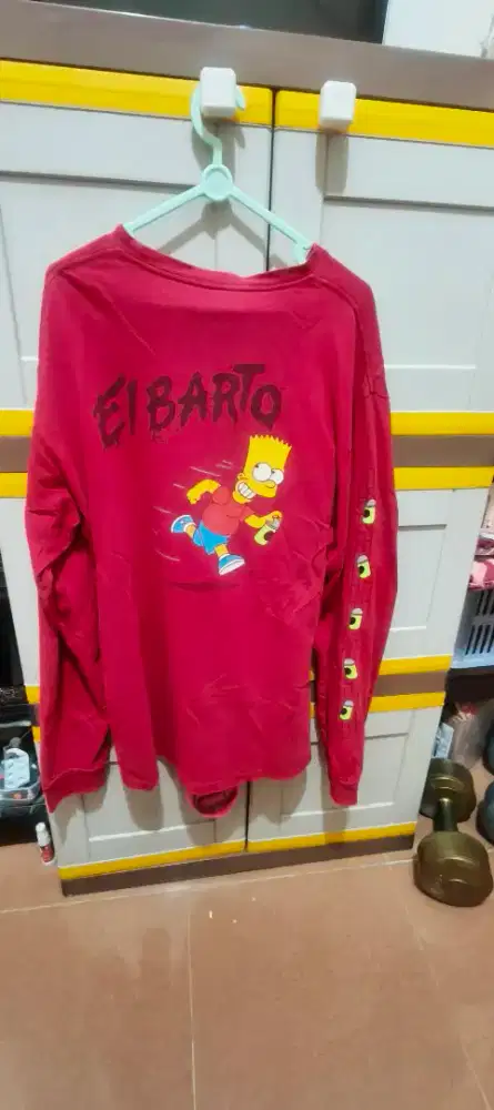 Kaos Longslevee Vans x Simpsons