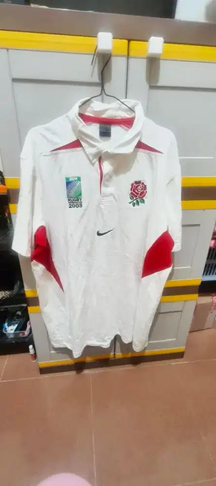 Kaos Vintage Nike Rugby England 2XL