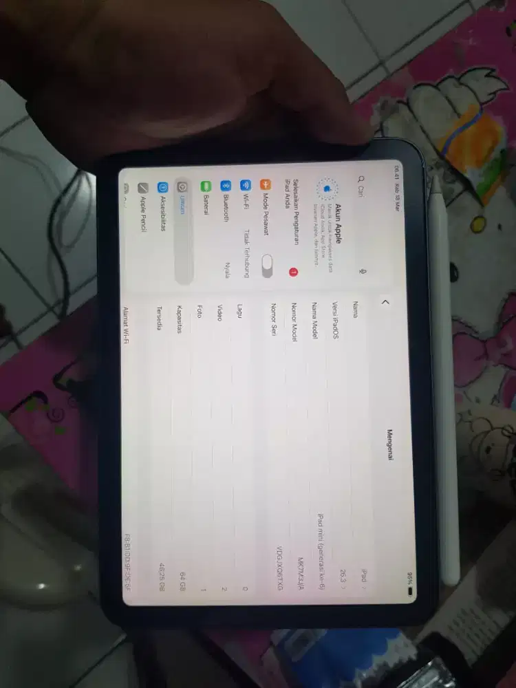 Ipad mini 6 64GB plus apple pen 2nd gen