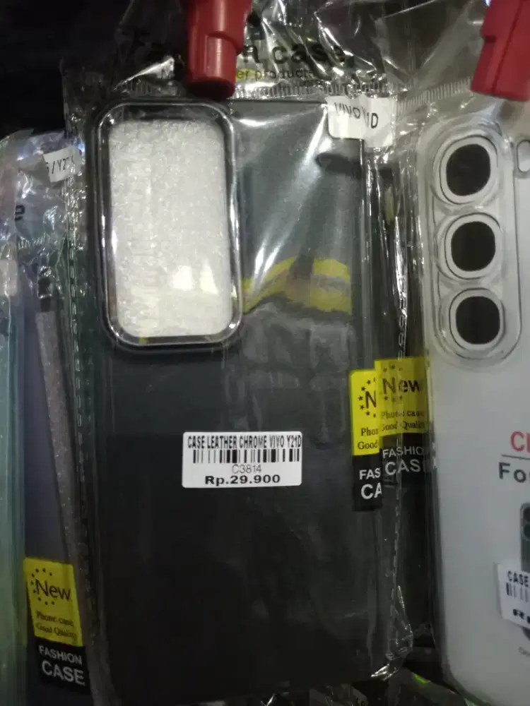 CASE LEATHER CHROME VIVO Y21D ATLANTIS DAHSYAT