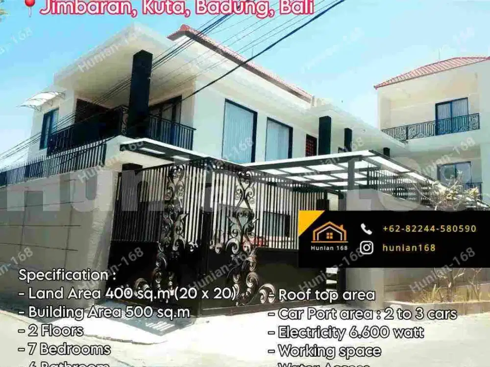 For Sale Home House Villa Land Vila Fully Furnished Jimbaran Kuta Badung Canggu Bali Seminyak Sanur Ubud Island Indonesia