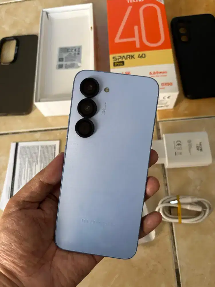 Tecno spark 40 pro 8/128 fullset mulusss