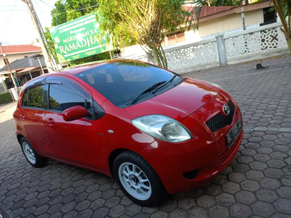 yaris bapou 2006 masi standar pabrik tinggal pajek no minus