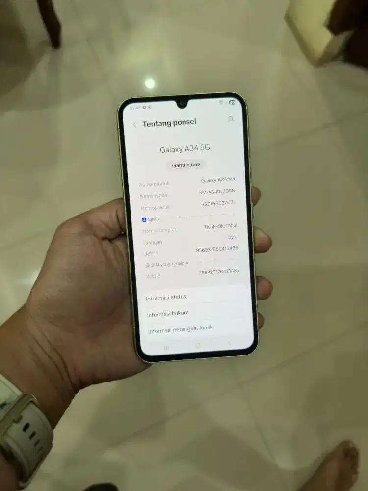 Samsung Galaxy A34 5g 8/256gb SEIN Fullset