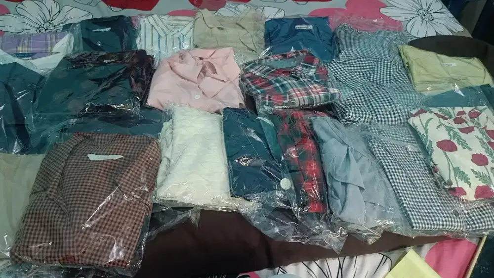 PAKET USAHA ATASAN WANITA ISI 50PCS  + bonus 5pcs