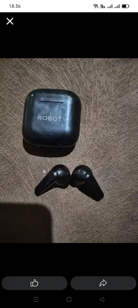 tws headset bluetooth robot