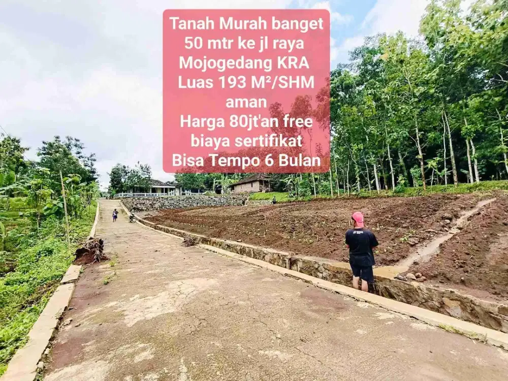Tanah murah mojogedang