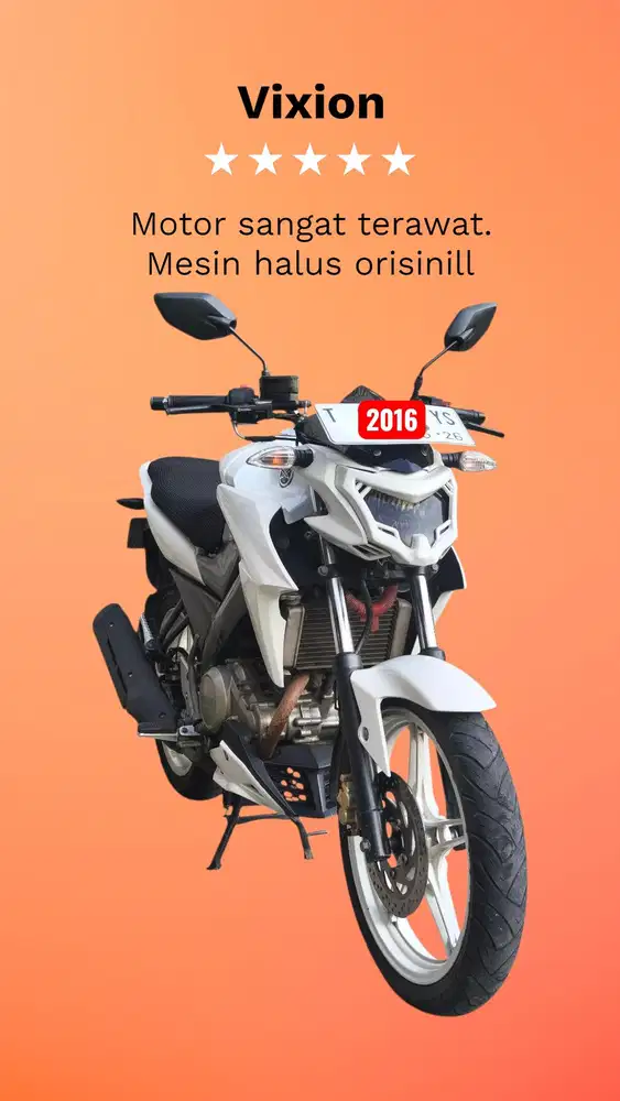 Yamaha Vixion ADV mulus sangat terawat