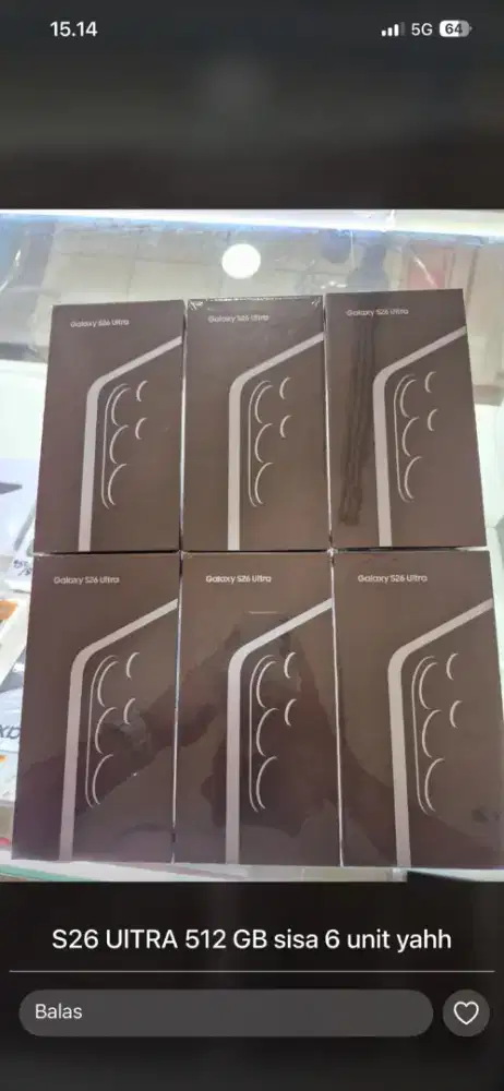 Samsung s26 ultra 512GB segel