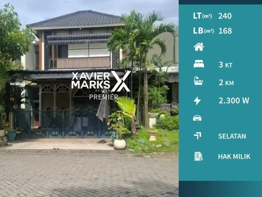 Rumah Kondisi Baik Dan Nyaman Di River Front Sawojajar Kota Malang